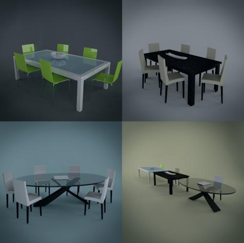Dining room assets and backdrop preview image